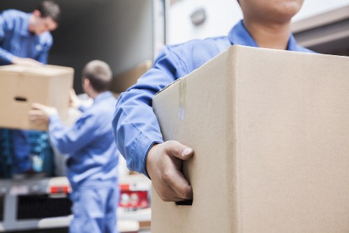 Moving van service for local Harlington home removals