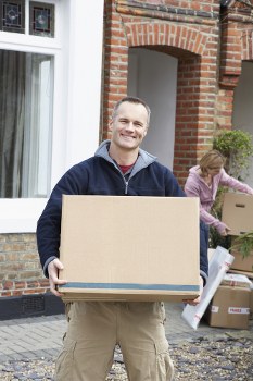 Harlington flat and house moving support with a local van