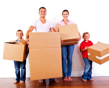 Removal team supporting a local move in Harlington