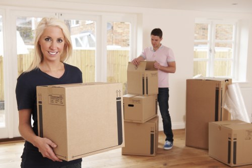 Office relocation support from movers in Harlington