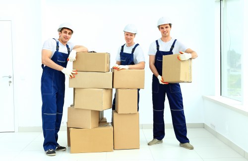 A local removals team supporting a house move in Harlington