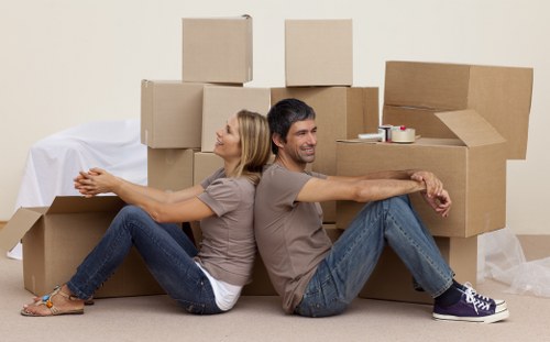 Local van service handling furniture transport in Harlington