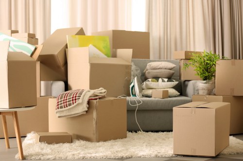 Access and parking considerations for a Harlington property move