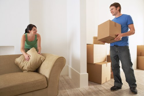 Local removals vehicle serving homes in Harlington